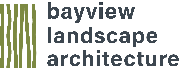 Bayview Landscape Architecture Logo